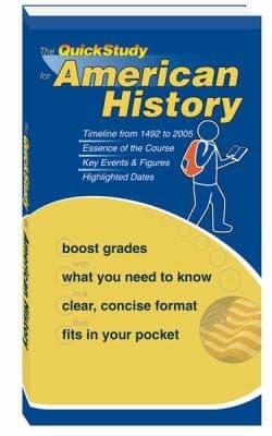 Tapa de The Quickstudy for American History
            
                Quickstudy Books