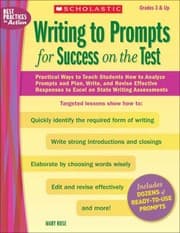 Tapa de Writing To Prompts For Success On The Test