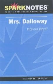 Tapa de Mrs. Dalloway (SparkNotes Literature Guide) (SparkNotes Literature Guide)