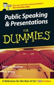 Tapa de Public Speaking Presentations For Dummies Give Your Speeches And Presentations The Winning Edge