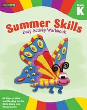 Tapa de Summer Skills Daily Activity Workbook Grade K