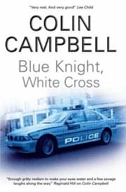 Tapa de Blue Knight White Cross