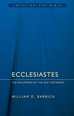 Tapa de Ecclesiastes
            
                Focus on the Bible Commentaries
