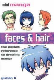 Tapa de Faces Hair The Pocket Reference To Drawing Manga