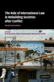 Tapa de Role Of International Law In Rebuilding Societies After Conflict Great