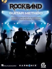 Tapa de Rockband Guitar Method Learn How To Play Electric Or Acoustic Guitar Using Songs From The Popular Video Game