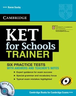 Tapa de Ket For Schools Trainer Practice Tests With Answers