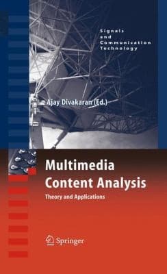 Tapa de Multimedia Content Analysis Theory And Applications