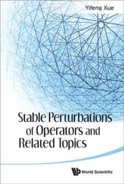 Tapa de Stable Perturbations Of Operators And Related Topics