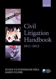 Tapa de Civil Litigation Handbook