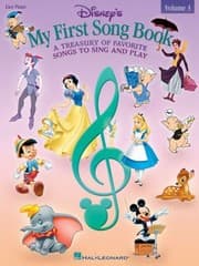 Tapa de Disneys My First Song Book A Treasury Of Favorite Songs To Sing And Play