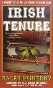 Tapa de Irish Tenure A Mystery Set At The University Of Notre Dame