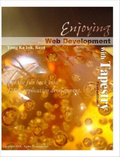Tapa de Enjoying Web Development with Tapestry