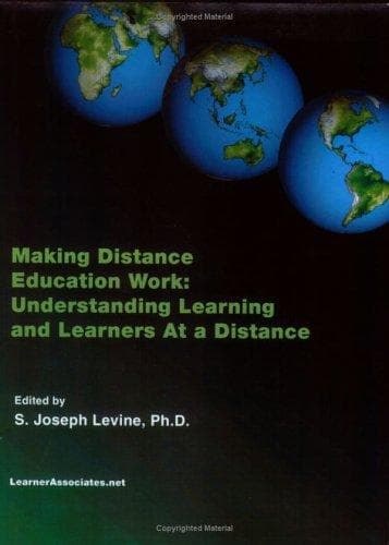 Tapa de Making Distance Education Work