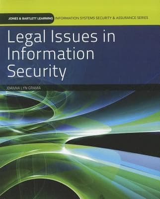 Tapa de Legal Issues In Information Security