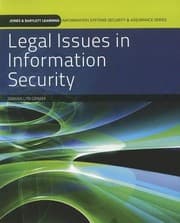 Tapa de Legal Issues In Information Security