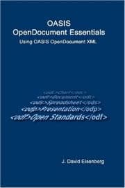 Tapa de OASIS OpenDocument Essentials