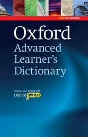 Tapa de Oxford Advanced Learners Dictionary Of Current English