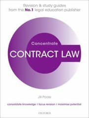 Tapa de Contract Law Concentrate