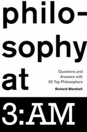 Tapa de Philosophy At 3 Am Questions And Answers With 25 Philosophers
