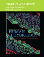 Tapa de Human Physiology An Integrated Approach Student Workbook