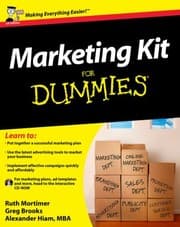 Tapa de Marketing Kit For Dummies