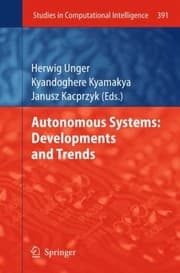 Tapa de Autonomous Systems Developments And Trends