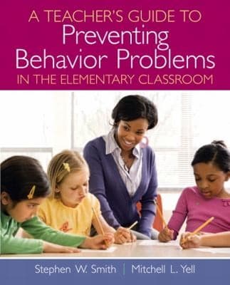 Tapa de A Teachers Guide to Preventing Behavior Problems in the Elementary Classroom