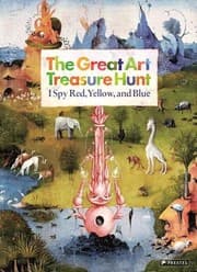 Tapa de The Great Art Treasure Hunt I Spy Red Yellow And Blue