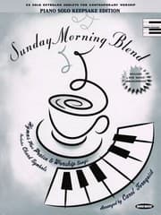 Tapa de Sunday Morning Blend Hymns Plus Praise Worship Songs Includes Chord Symbols