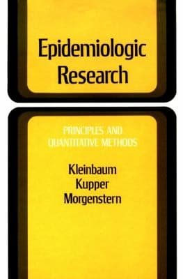 Tapa de Epidemiologic Research Principles And Methods