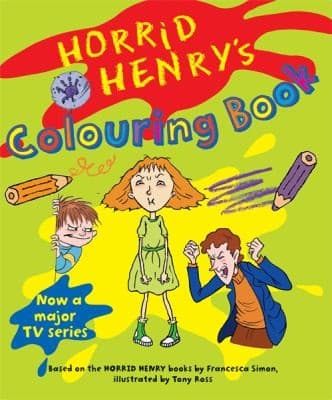Tapa de Horrid Henrys Colouring Book