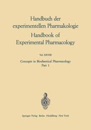 Tapa de Concepts In Biochemical Pharmacology Part 1