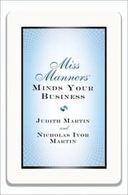 Tapa de Miss Manners Minds Your Business