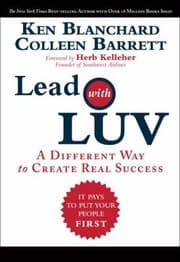 Tapa de Lead With Luv A Different Way To Create Real Success