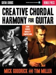 Tapa de Creative Chordal Harmony For Guitar Using Generic Modality Compression
