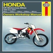 Tapa de Honda Cr Motocross Bikes Owners Workshop Manual