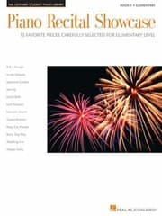 Tapa de Piano Recital Showcase  Book 1
