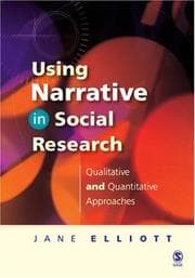 Tapa de Using Narrative in Social Research