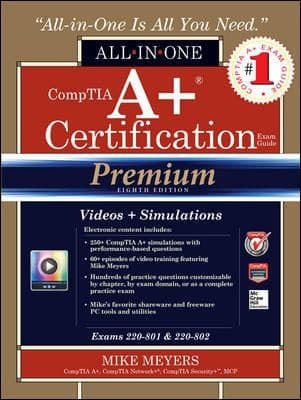Tapa de Comptia A Certification Allinone Exam Guide