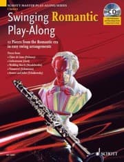 Tapa de Swinging Romantic Playalong For Clarinet