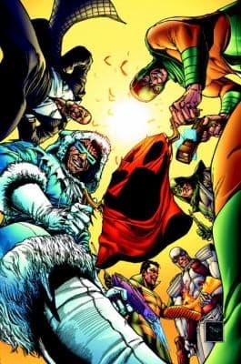 Tapa de The Flash Vs The Rogues