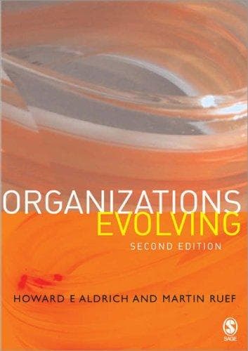 Tapa de Organizations evolving