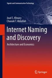 Tapa de Internet Naming And Discovery Architecture And Economics