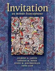 Tapa de Invitation au monde francophone