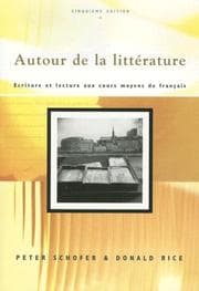 Tapa de Autour de la littérature