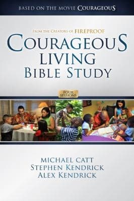 Tapa de Courageous Living Bible Study Member Book