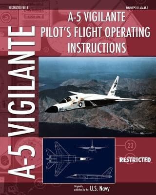 Tapa de A5 Vigilante Pilots Flight Operating Instructions
