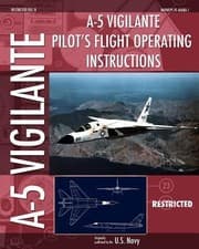 Tapa de A5 Vigilante Pilots Flight Operating Instructions