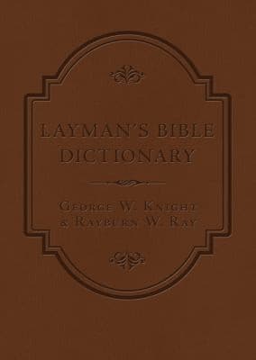 Tapa de Laymans Bible Dictionary